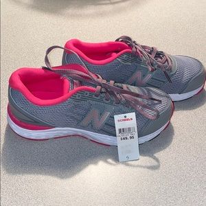 Brand new girls size 5 New Balance